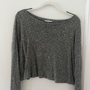 Zara Charcoal Gray Women's Blouse